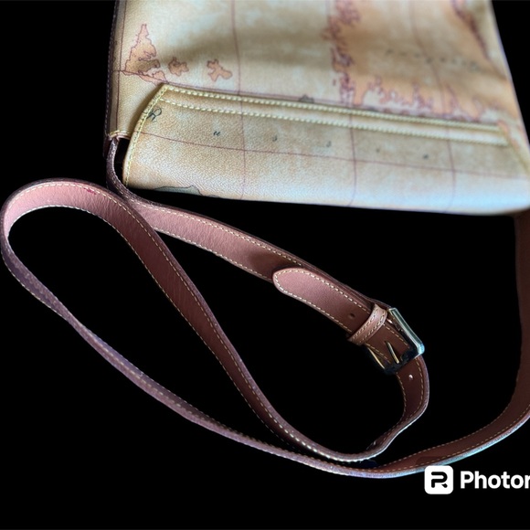 Alveiro Martini Purse Map Design Brown, vgc, with bonus! - Picture 6 of 13